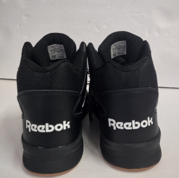 reebok royal bb4500 Core Black Cloud White High Men's Size 7 NEW! 🔥 - Picture 6 of 9